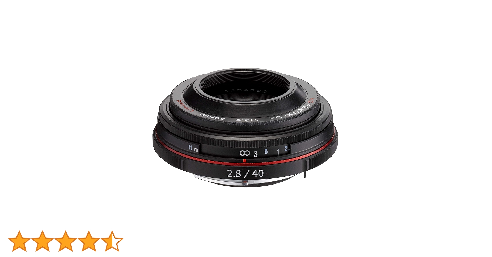 Amazon | ペンタックス HD PENTAX-DA 40mmF2.8 Limited ブラック 標準